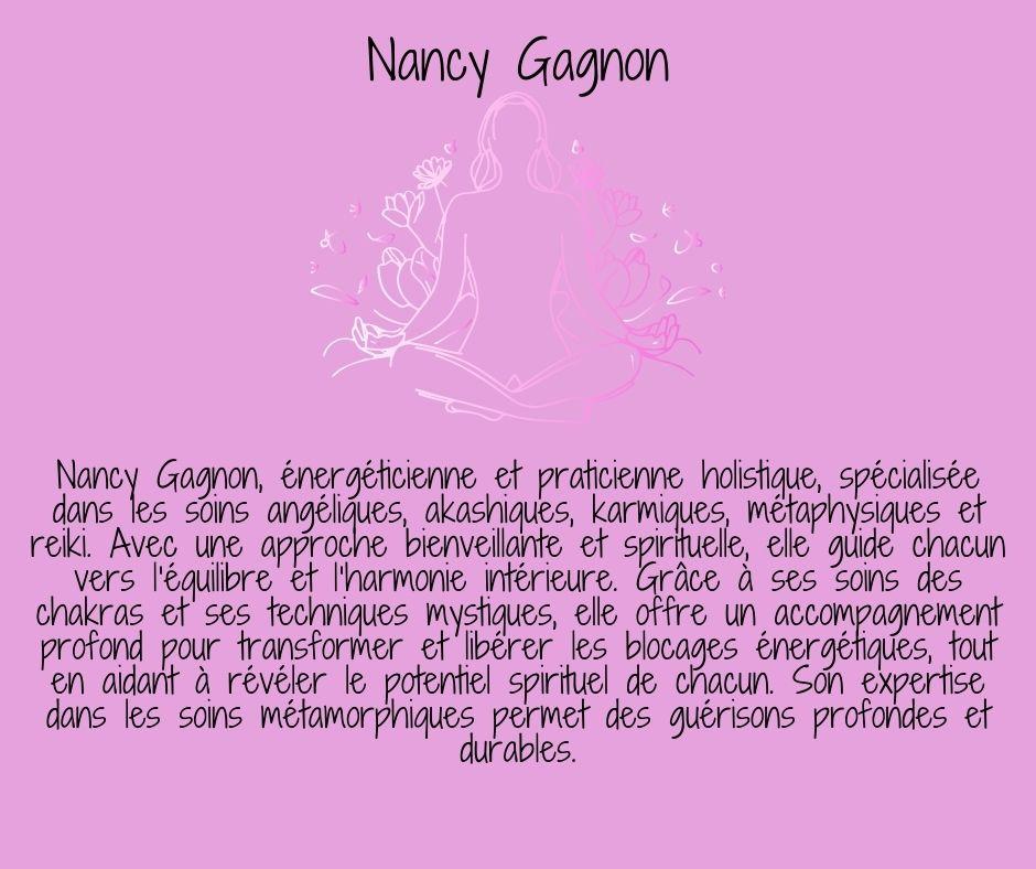 nancy gagnon biographie